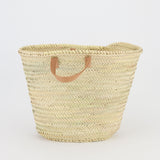 Palmbasket Short Handle - natur