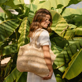 Raffia Shopper Bag - natur