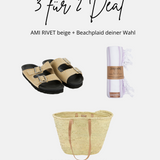 3 for 2 Deal - Ami Rivet beige