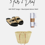 3 for 2 Deal - Ami Rivet beige