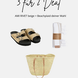 3 for 2 Deal - Ami Rivet beige