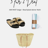 3 for 2 Deal - Ami Rivet beige