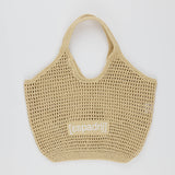 Raffia Shopper Bag - natural