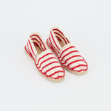 Classic Women Striped - ecru/red