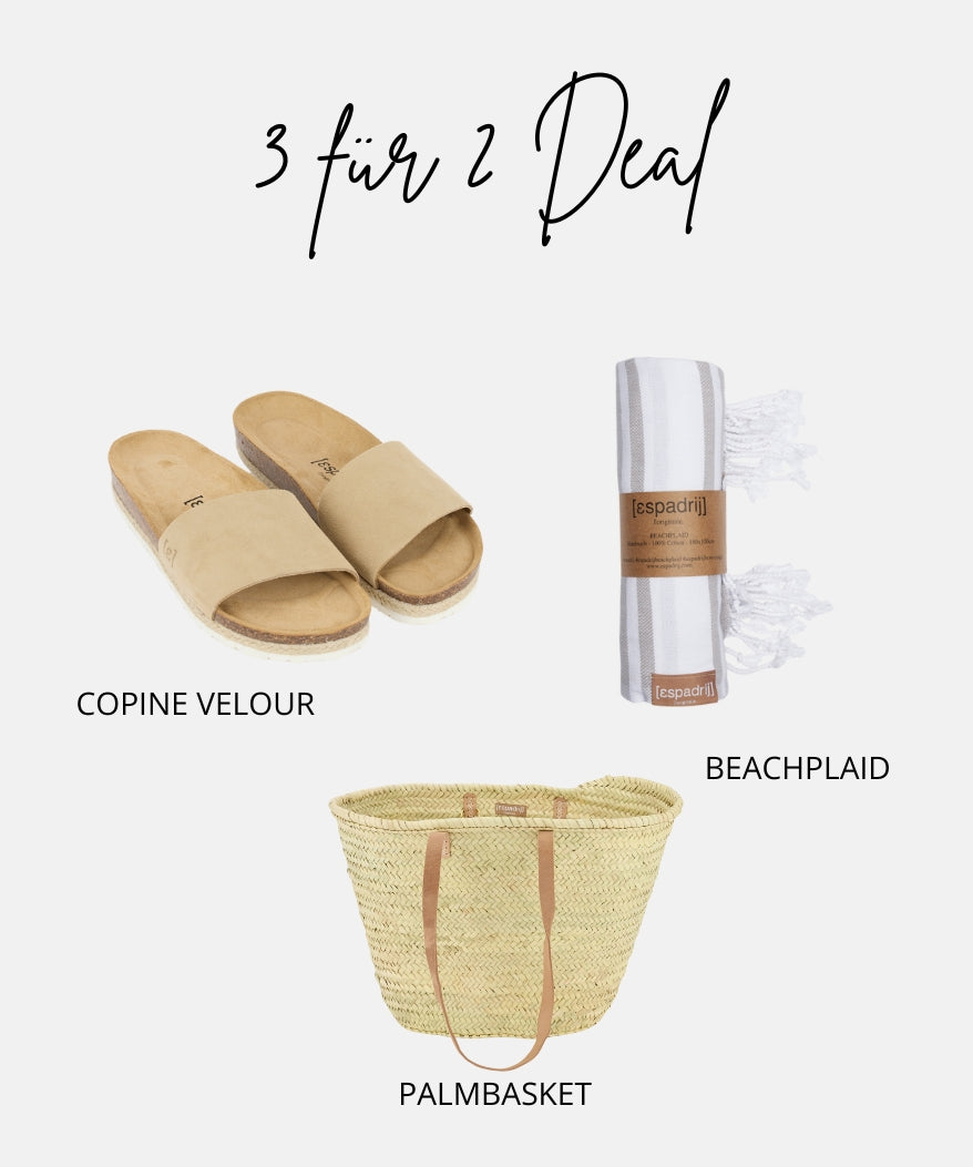 3 für 2 Deal - Copine Velour