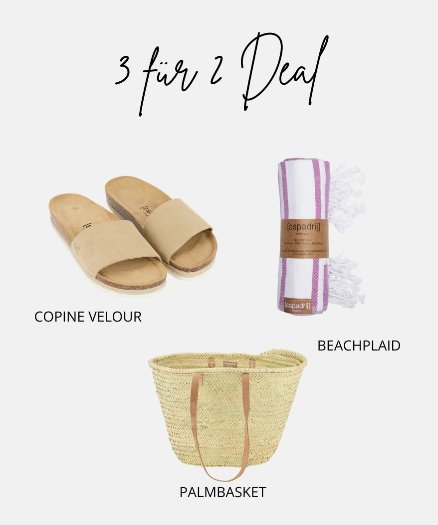 3 für 2 Deal - Copine Velour