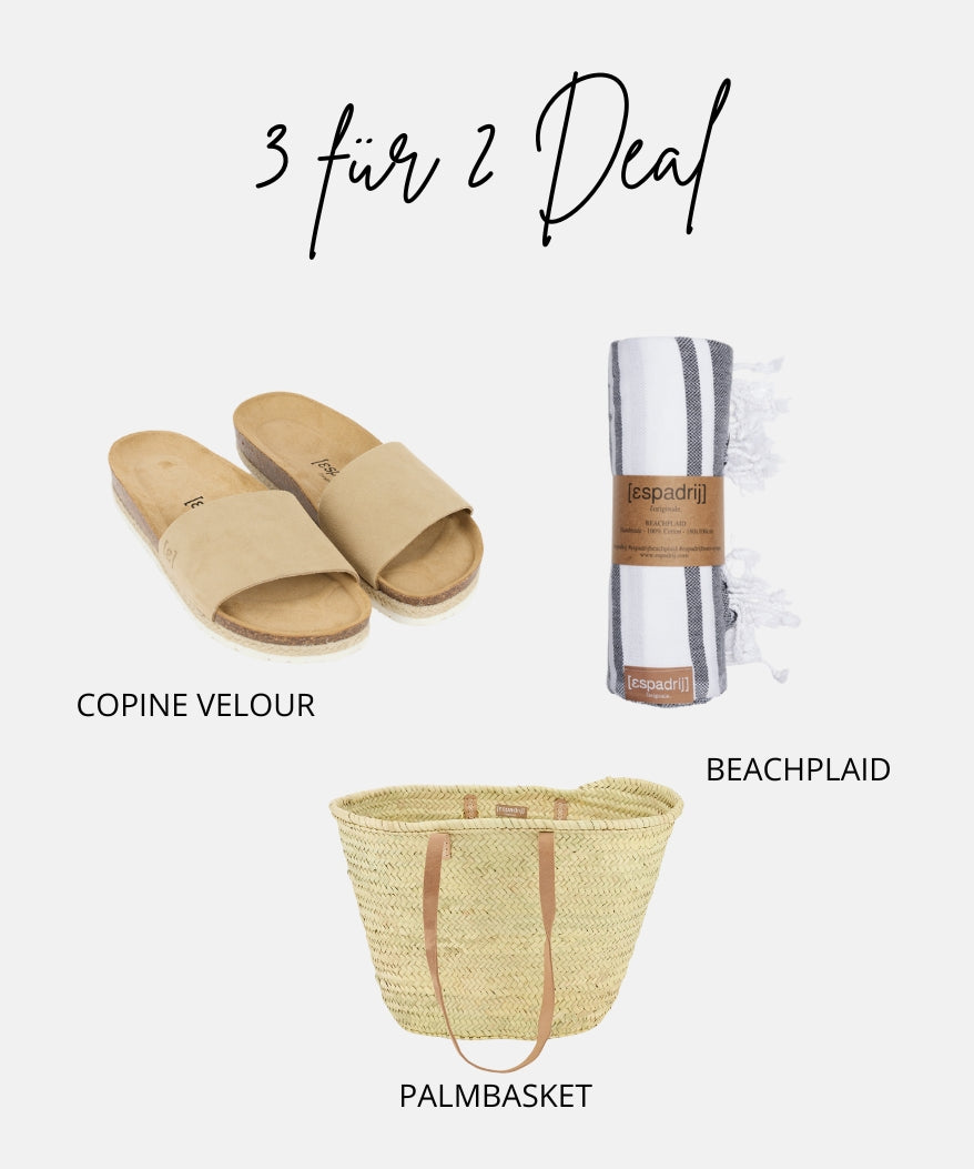 3 für 2 Deal - Copine Velour