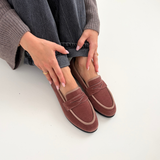Loafer Velvet - puder