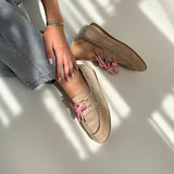 Boat Loafer - beige