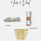 3 für 2 Deal - Classic Women ecru/marine