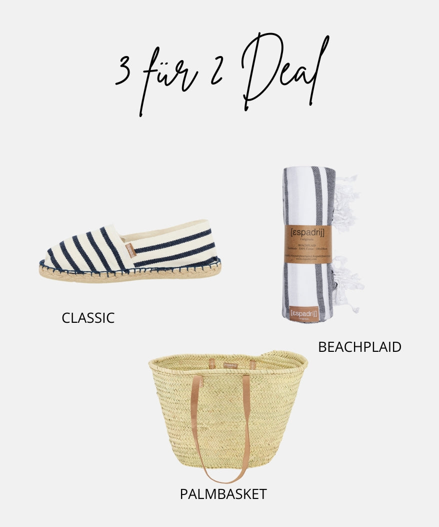 3 für 2 Deal - Classic Women ecru/marine
