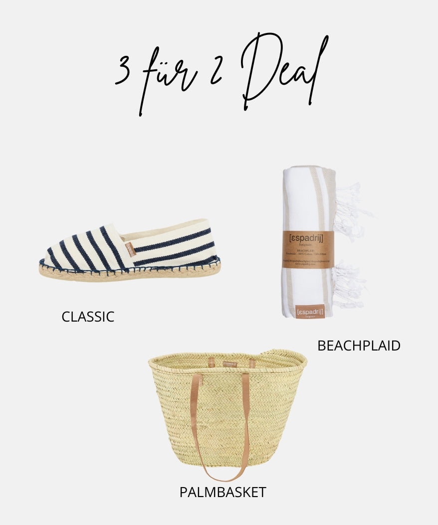 3 für 2 Deal - Classic Women ecru/marine