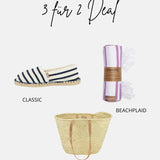 3 für 2 Deal - Classic Women ecru/marine