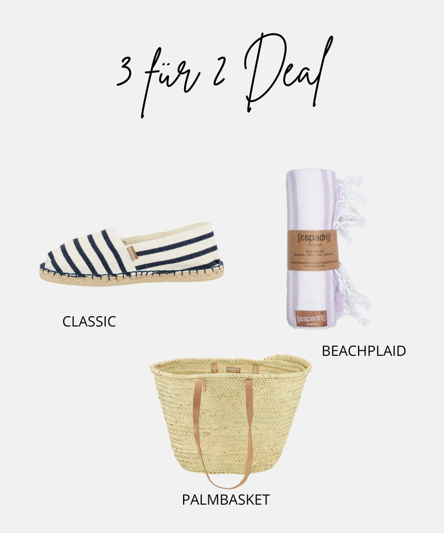 3 für 2 Deal - Classic Women ecru/marine