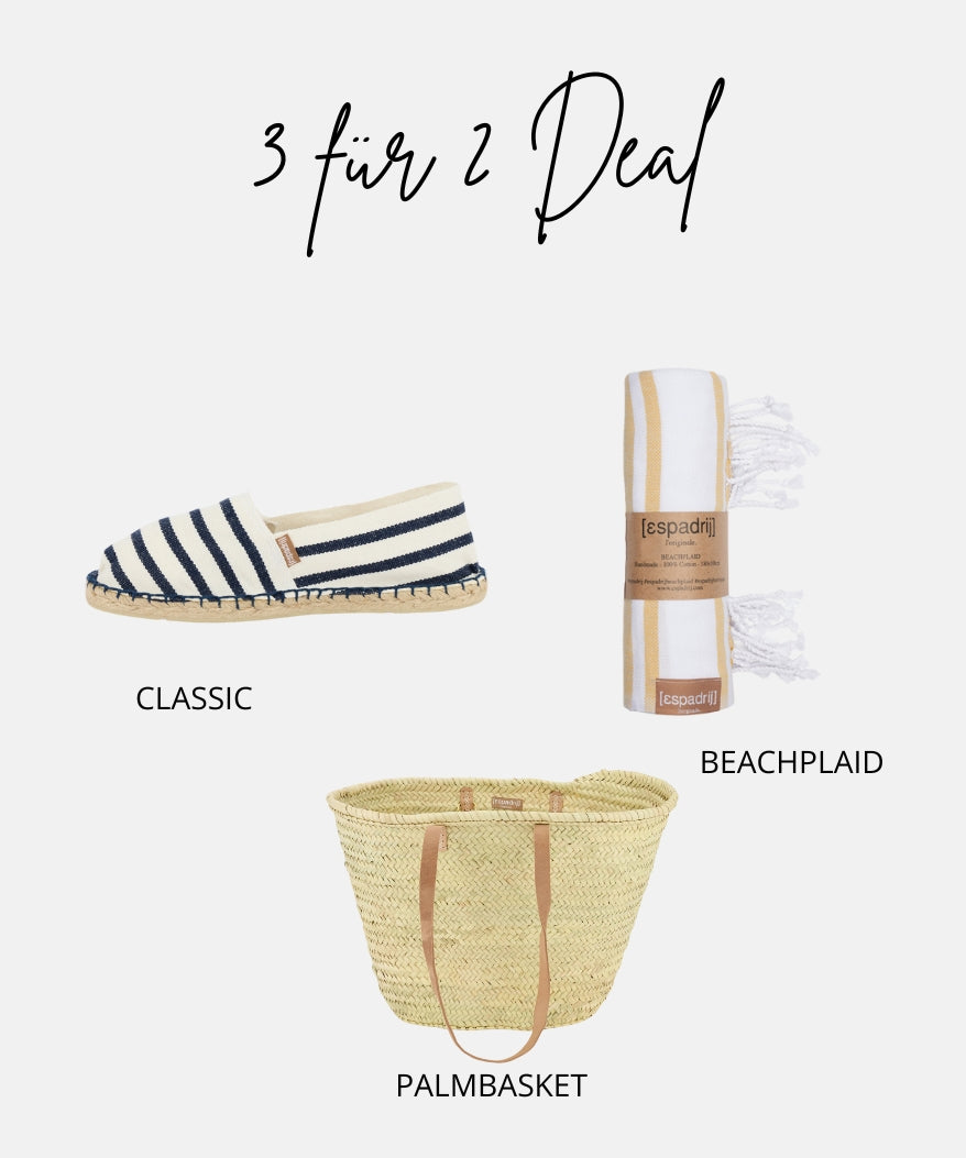 3 für 2 Deal - Classic Women ecru/marine