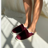 Chausson Women - bordeaux/natur
