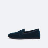 Loafer Velvet - blau