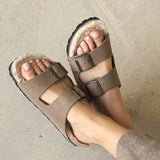 Ami Velour Teddy New - taupe