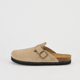 Sabot Velours - taupe