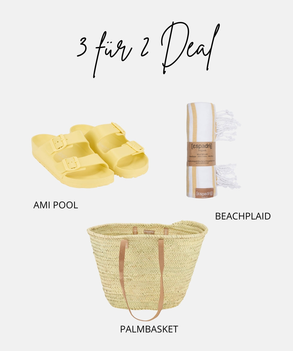 3 für 2 Deal - Ami Pool gelb