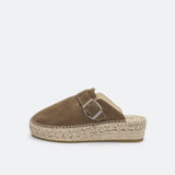 Sabot Velours - taupe