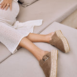 Sabot Velours - taupe