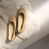 Ballerine Classic Velour - hellbraun