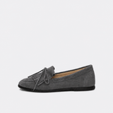 Moccasins Velour - carbon