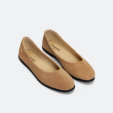 Ballerine Classic Velour - hellbraun