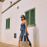 Mules compensées - beige