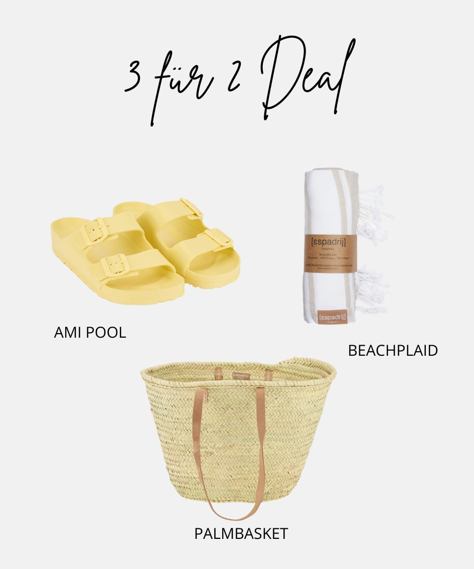 3 für 2 Deal - Ami Pool gelb