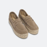 Mocassins classiques montants - beige