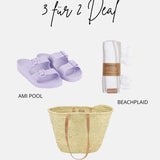 3 für 2 Deal - Ami Pool lavendel