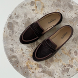 Loafer Velvet - braun