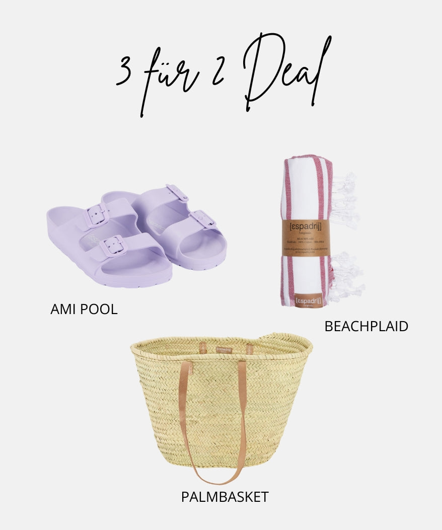 3 für 2 Deal - Ami Pool lavendel