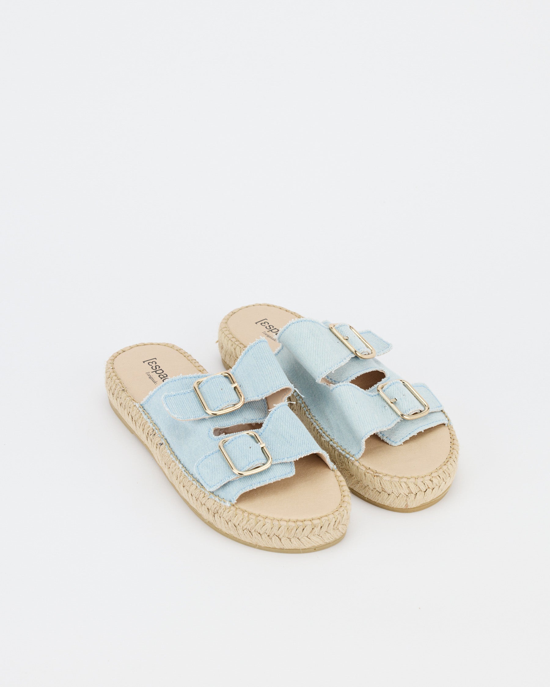 Claquette Jeans light blue