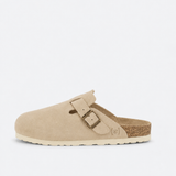 Clog Velour Unisex - beige