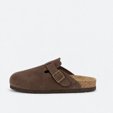 Clog Velour Unisex - braun