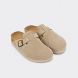 Clog Velour Unisex - beige
