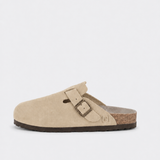 Clog Velour Unisex - beige