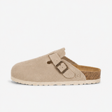 Clog Velour Unisex - beige