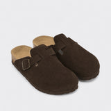 Clog Velour Unisex - braun