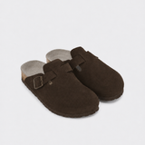 Clog Velour Unisex - braun