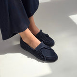 Moccasins Velour - marine