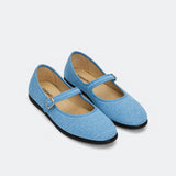 Ballerina single jeans - light blue