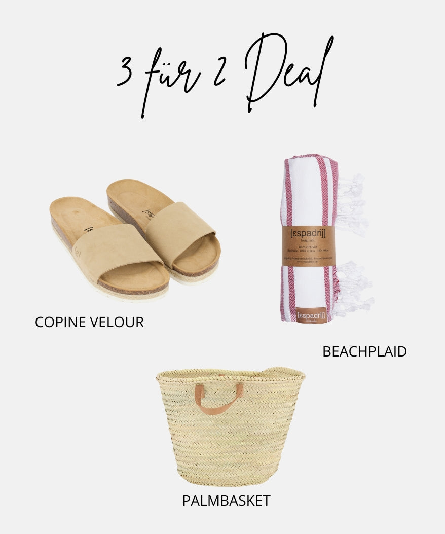 3 für 2 Deal - Copine Velour