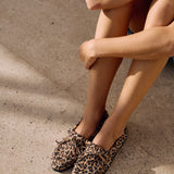 Velour moccasins Leo