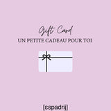 Espadrij Gutscheinkarte