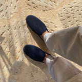 Loafer Elastic Mesh Men - marine