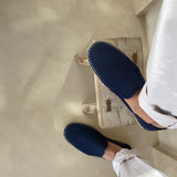 Loafer Elastic Mesh Men - marine